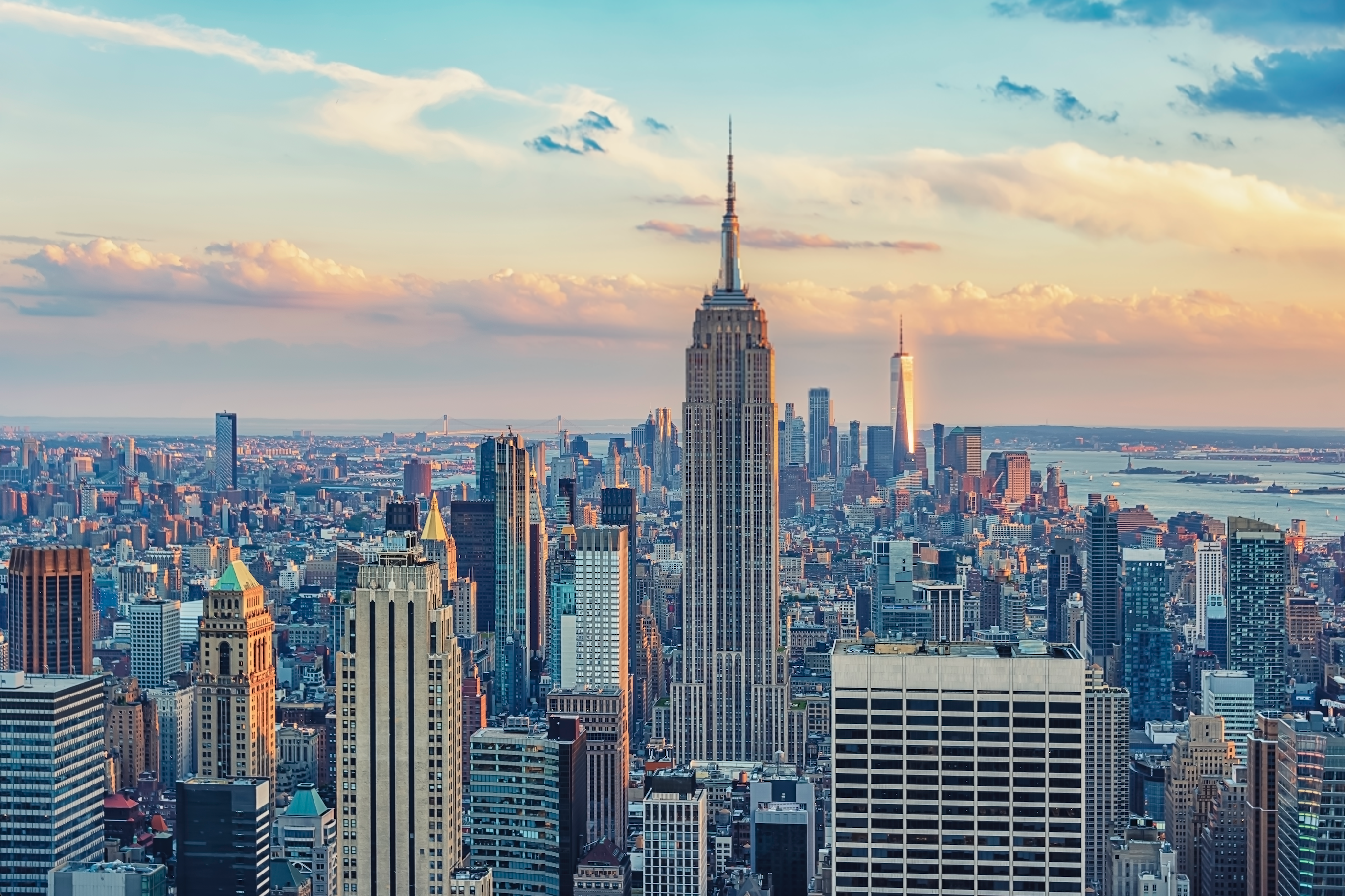 New York Skyline View