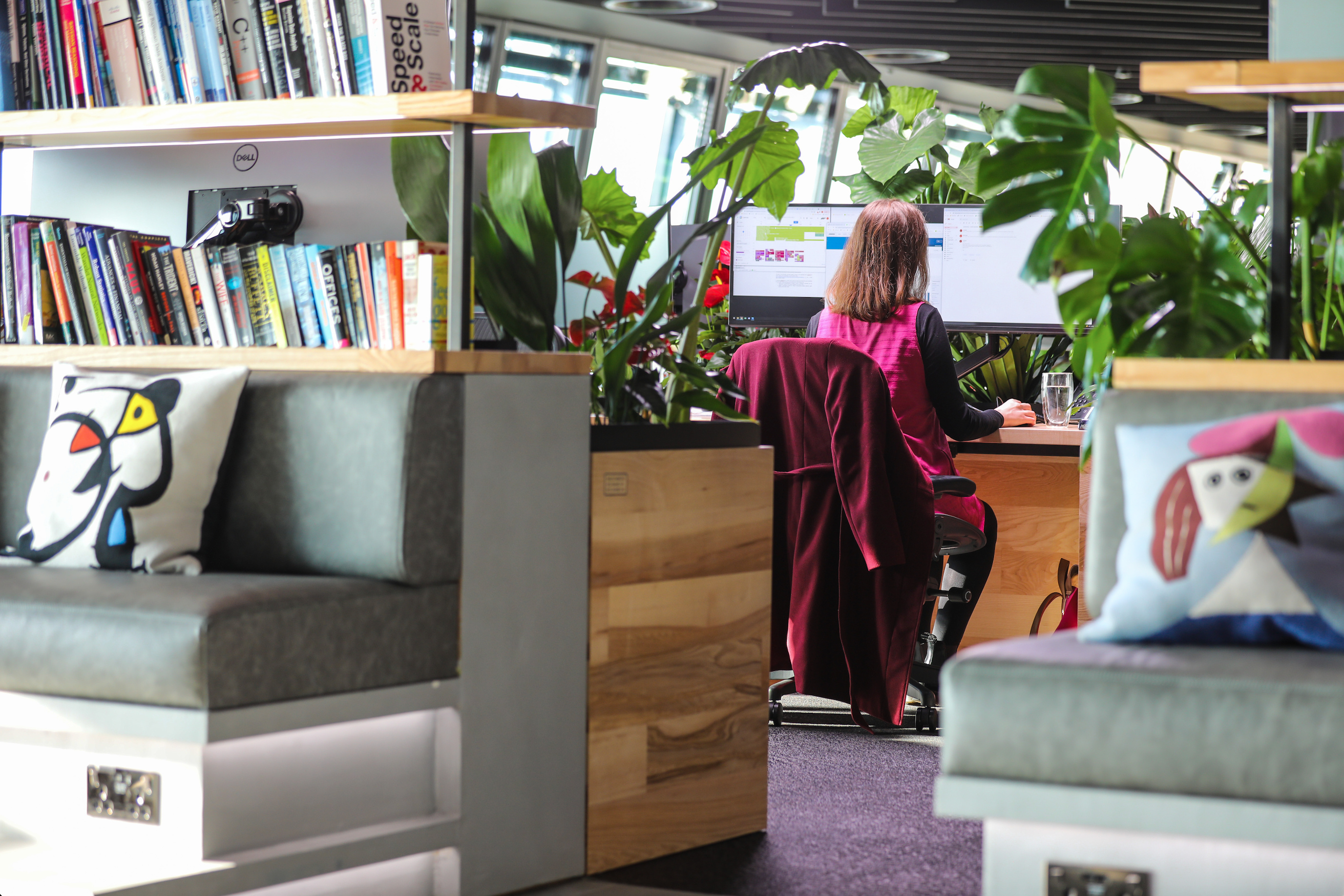 Quadrature office breakout space
