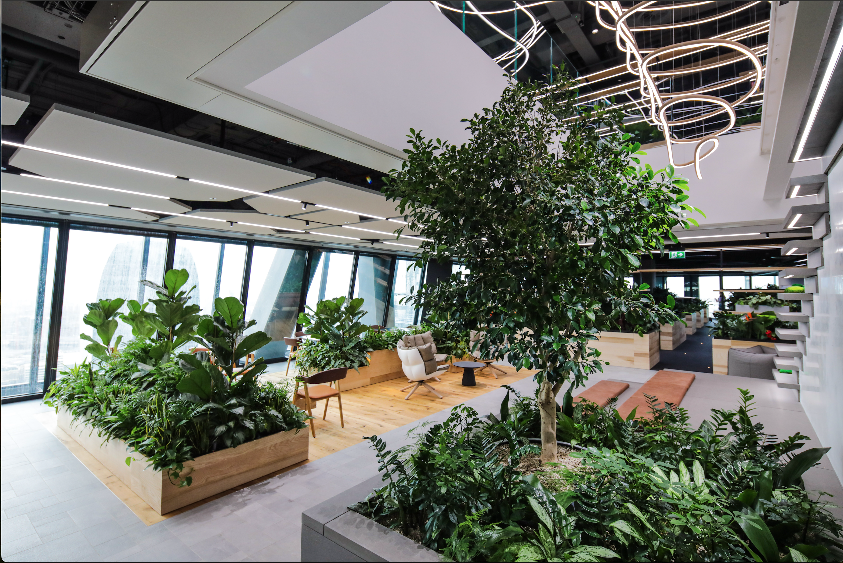 Quadrature office breakout space