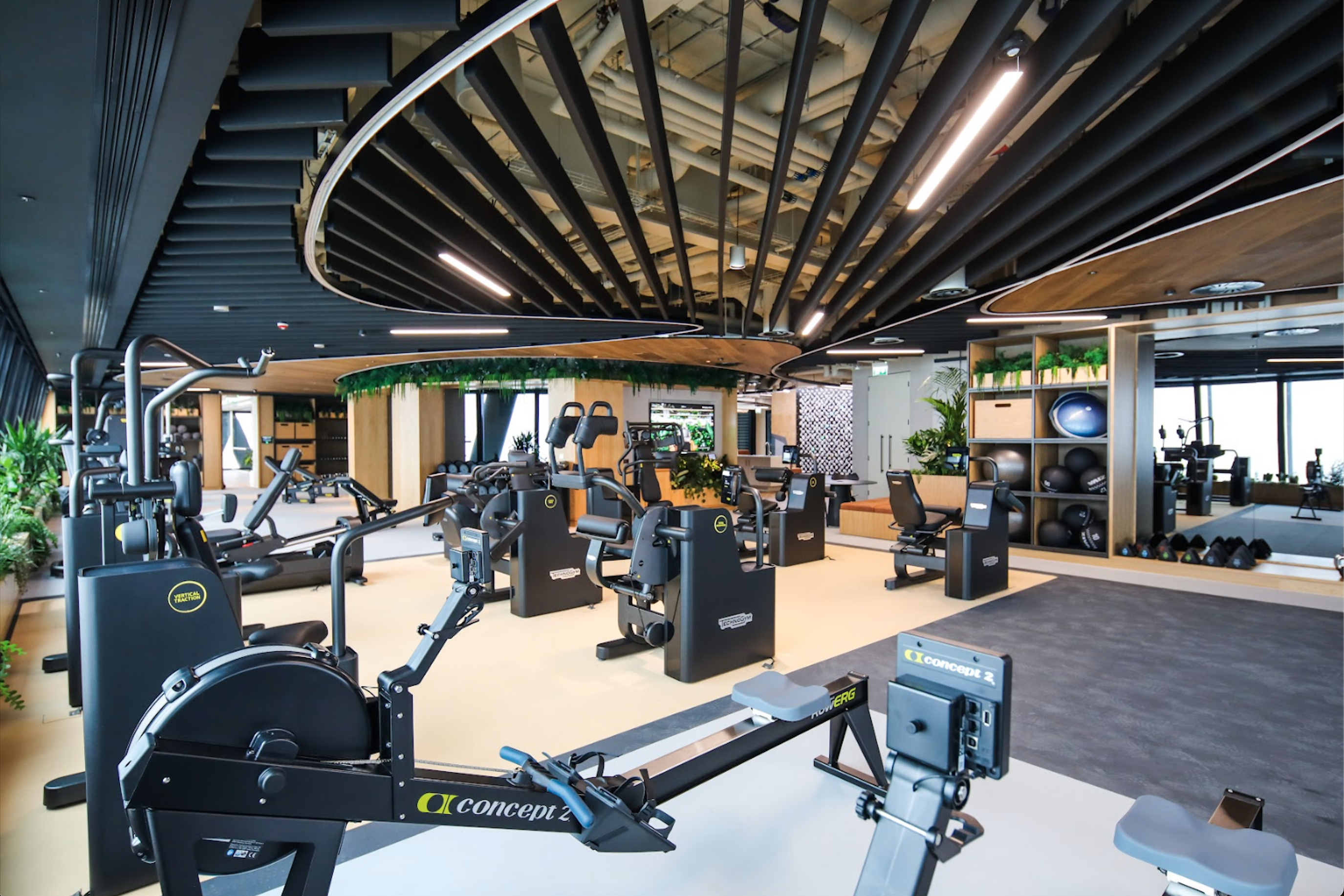 London's office Gym overview